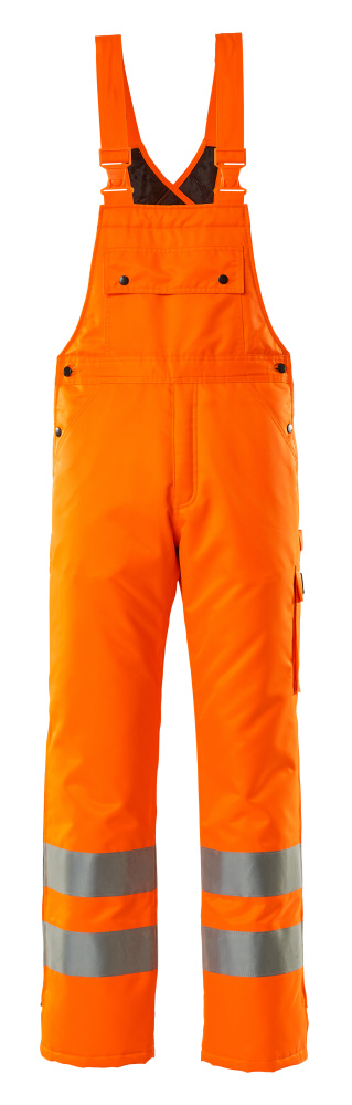 MASCOT Lech Winter Bib & Brace 00592 Hi-vis Orange