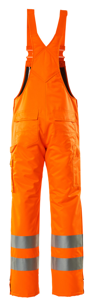 MASCOT Lech Winter Bib & Brace 00592 Hi-vis Orange