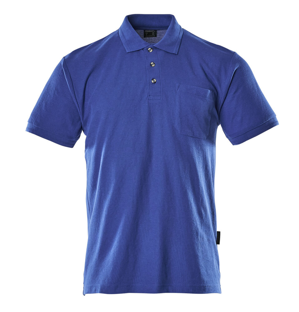 MASCOT Borneo Polo Shirt with chest pocket 00783 Royal