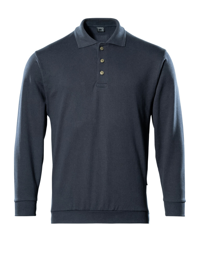 MASCOT Trinidad Polo Sweatshirt 00785 Dark Navy