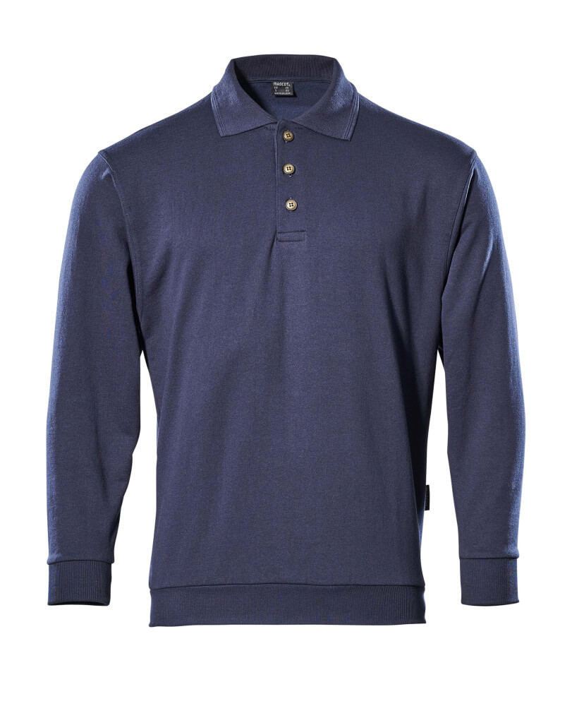 MASCOT Trinidad Polo Sweatshirt 00785 Navy