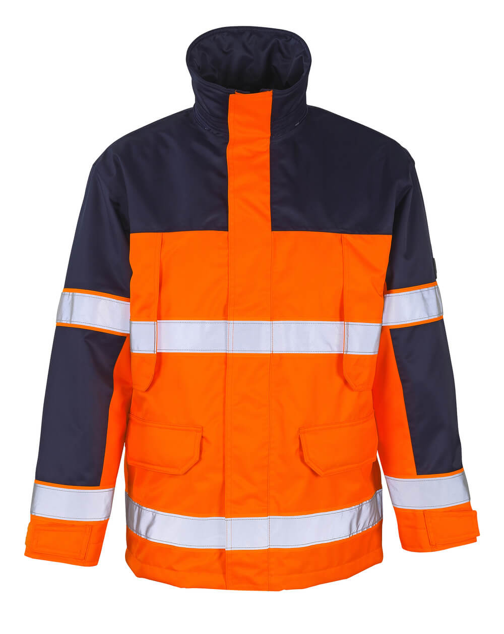 MASCOT Savona Parka Jacket 00930 Hi-vis Orange/navy