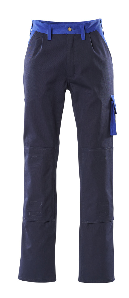 MASCOT Palermo Trousers with kneepad pockets 00955 Navy/royal