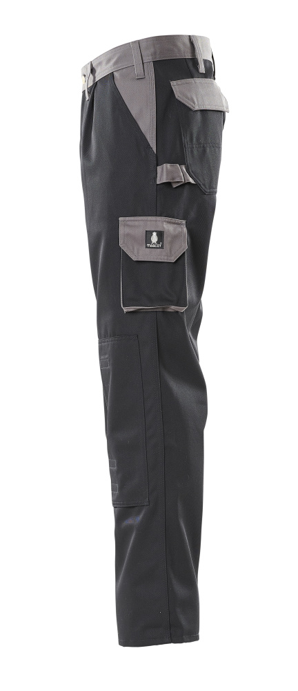 MASCOT Torino Trousers with kneepad pockets 00979 Black/anthracite