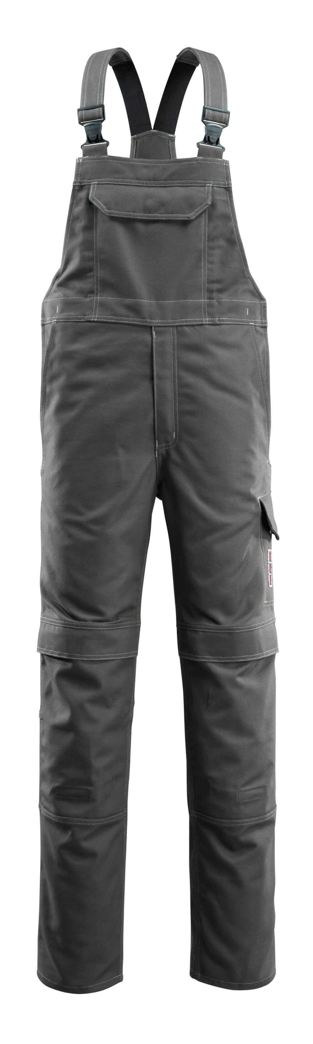 MASCOT Freibourg Bib & Brace with kneepad pockets 06669 Dark Anthracite