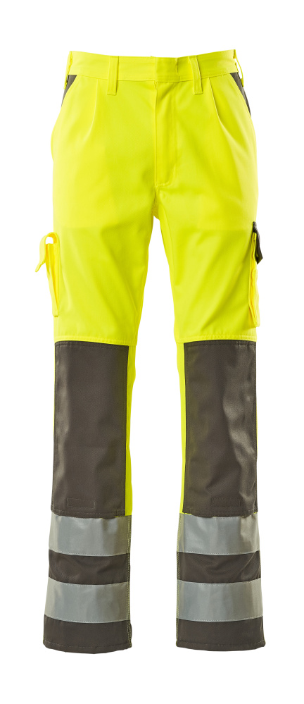 MASCOT Olinda Trousers with kneepad pockets 07179 Hi-vis Yellow/anthracite