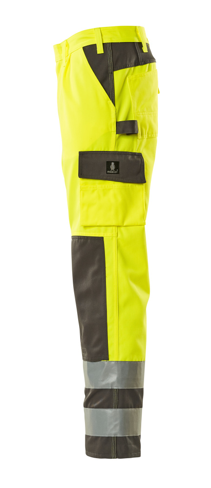 MASCOT Olinda Trousers with kneepad pockets 07179 Hi-vis Yellow/anthracite