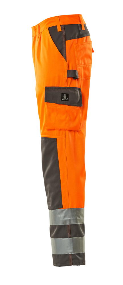 MASCOT Olinda Trousers with kneepad pockets 07179 Hi-vis Orange/anthracite
