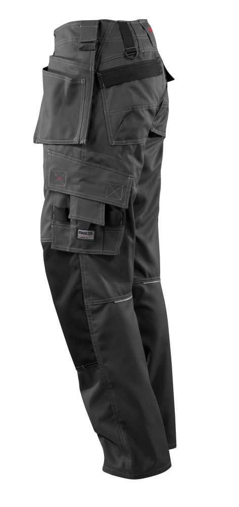 MASCOT Lindos Trousers with holster pockets 07379 Dark Anthracite