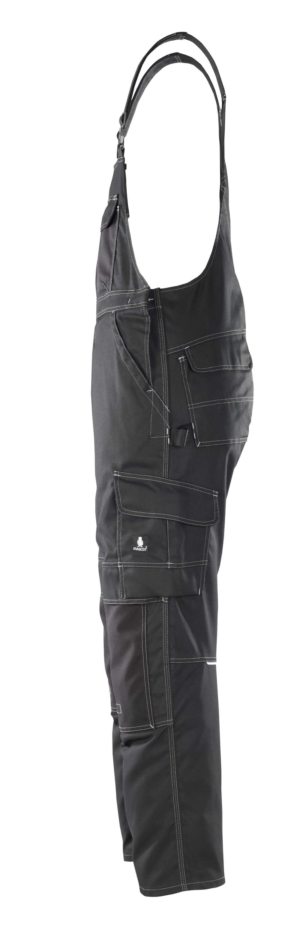 MASCOT Orense Bib & Brace with kneepad pockets 08269 Black
