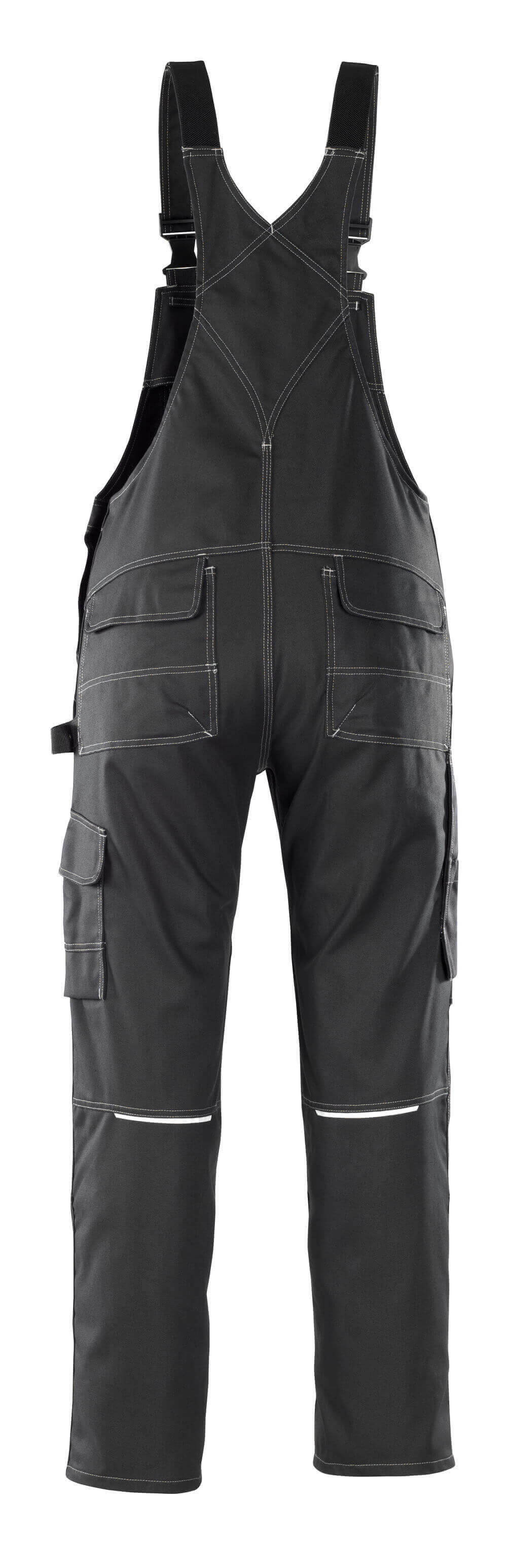 MASCOT Orense Bib & Brace with kneepad pockets 08269 Black