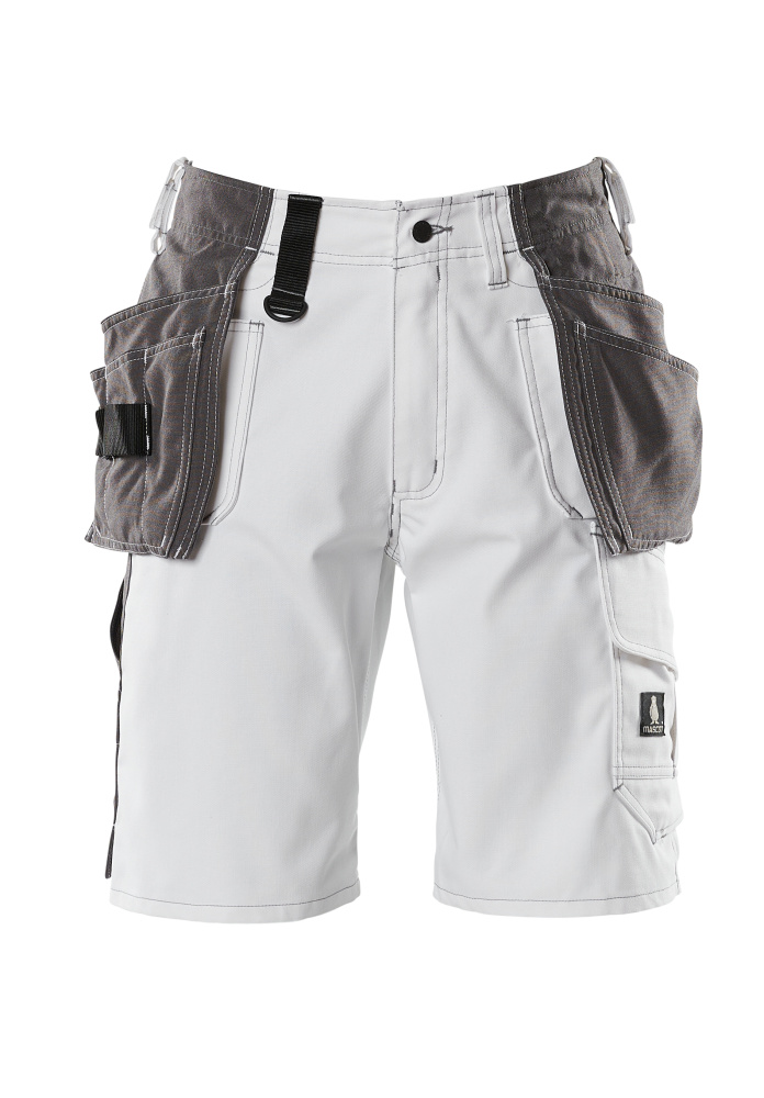 MASCOT Zafra Shorts with holster pockets 09349 White