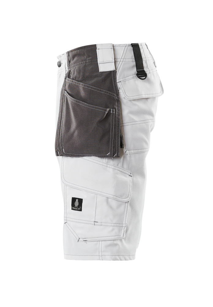 MASCOT Zafra Shorts with holster pockets 09349 White