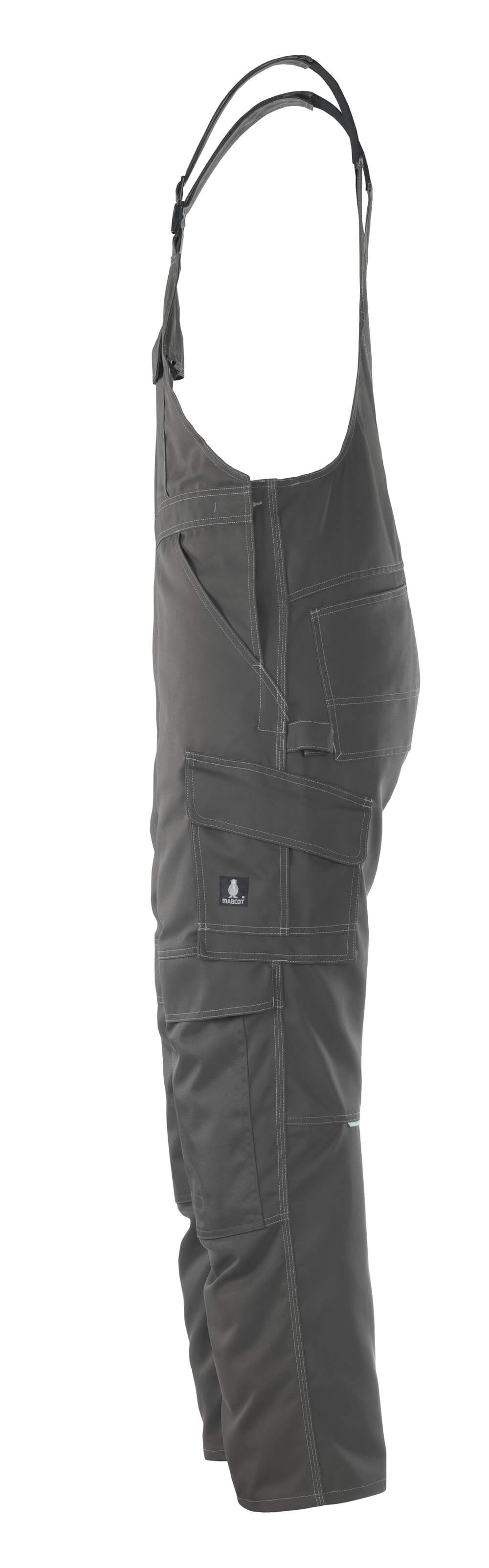 MASCOT Richmond Bib & Brace with kneepad pockets 10169 Dark Anthracite