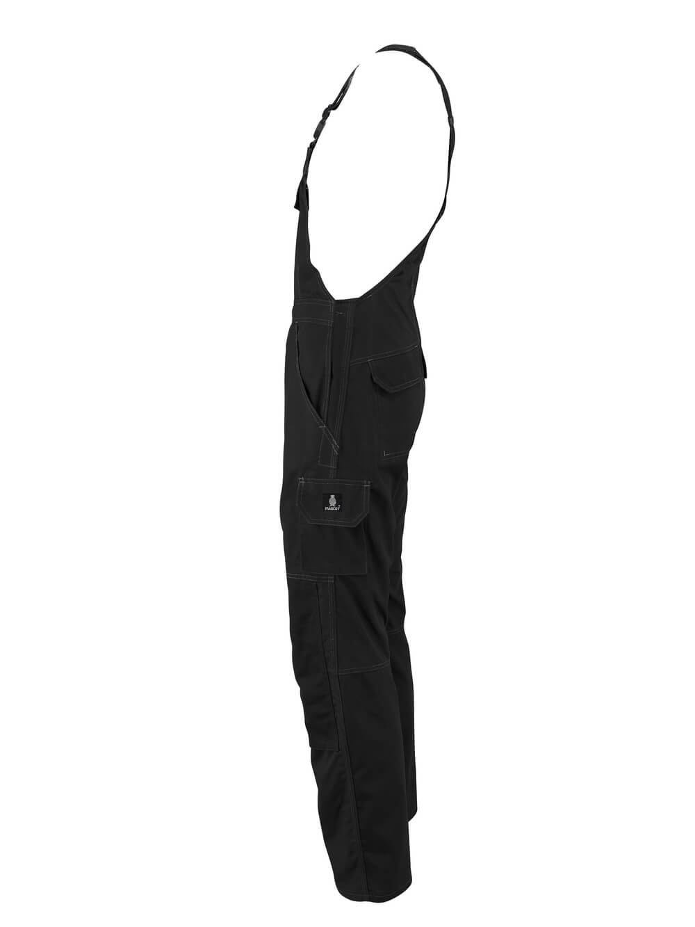 MASCOT Newark Bib & Brace with kneepad pockets 10569 Black
