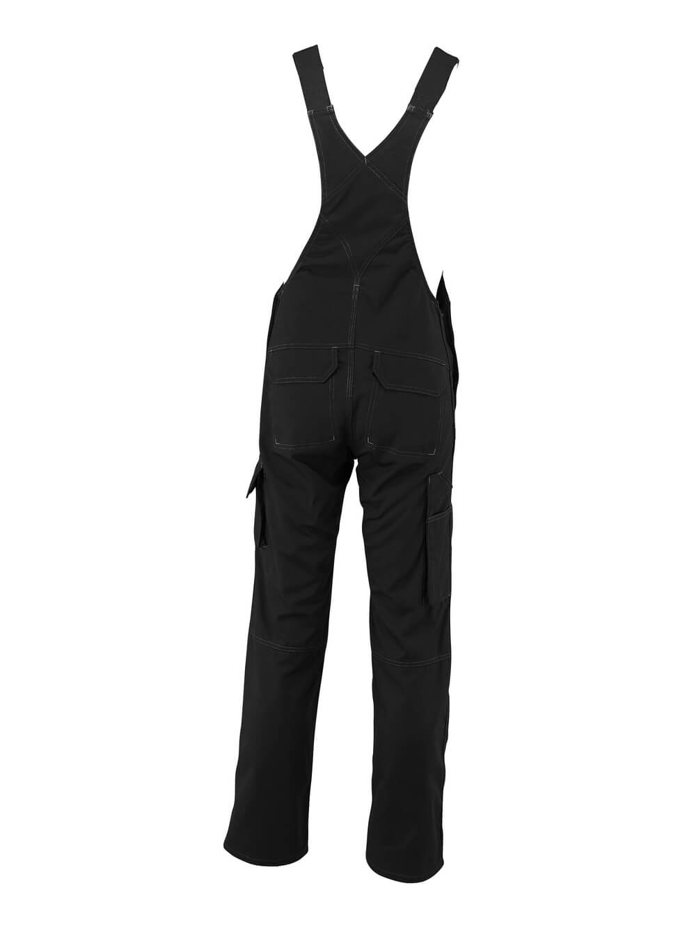 MASCOT Newark Bib & Brace with kneepad pockets 10569 Black