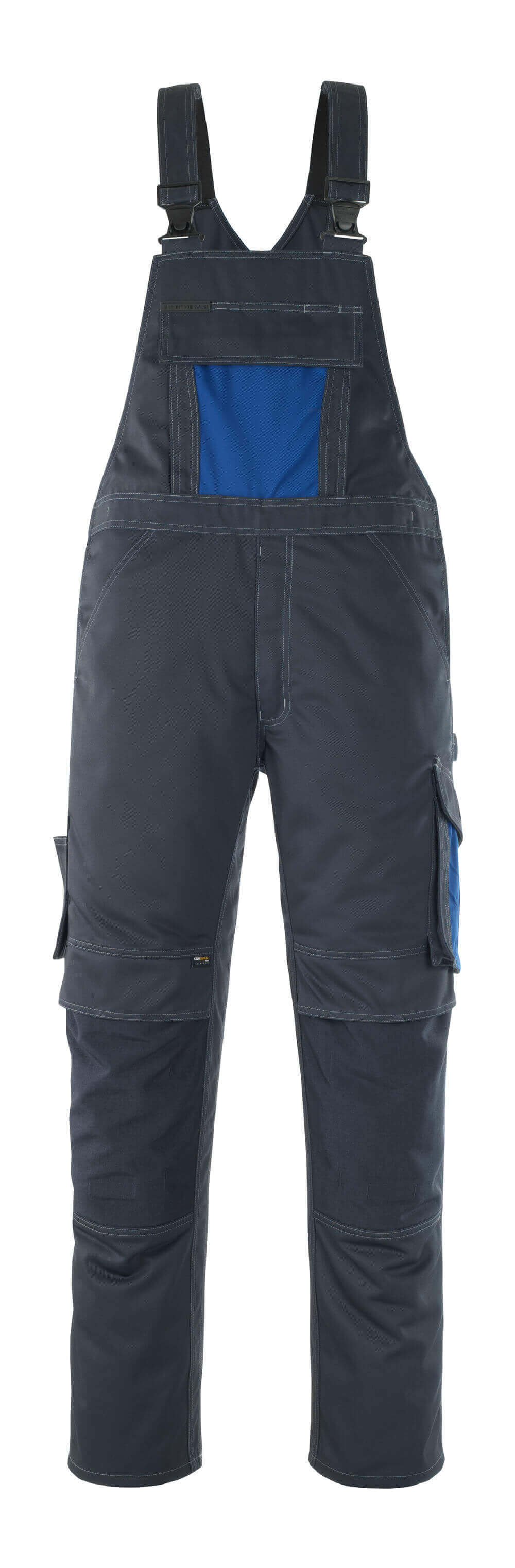 MASCOT Leipzig Bib & Brace with kneepad pockets 12069 Dark Navy/royal