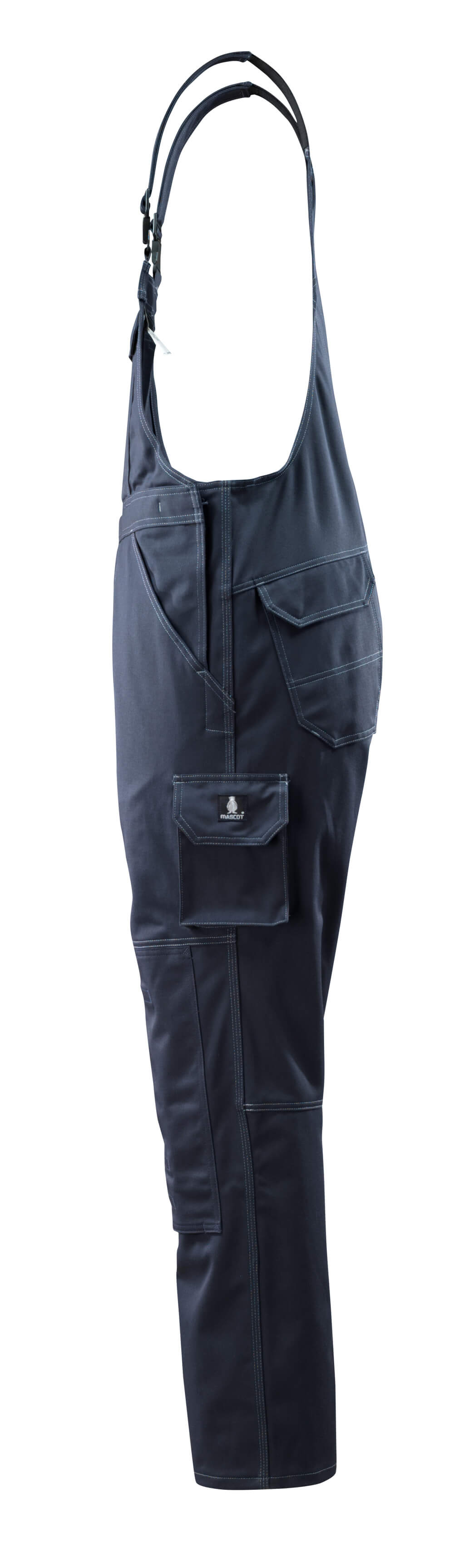 MASCOT Lowell Bib & Brace with kneepad pockets 12362 Dark Navy