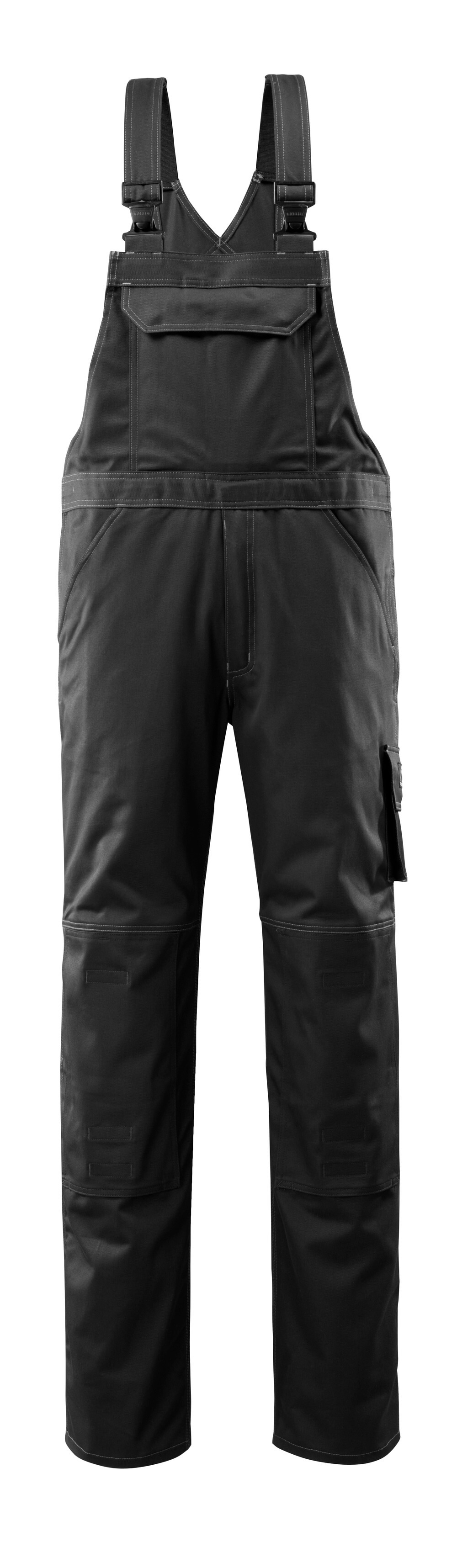 MASCOT Lowell Bib & Brace with kneepad pockets 12362 Black