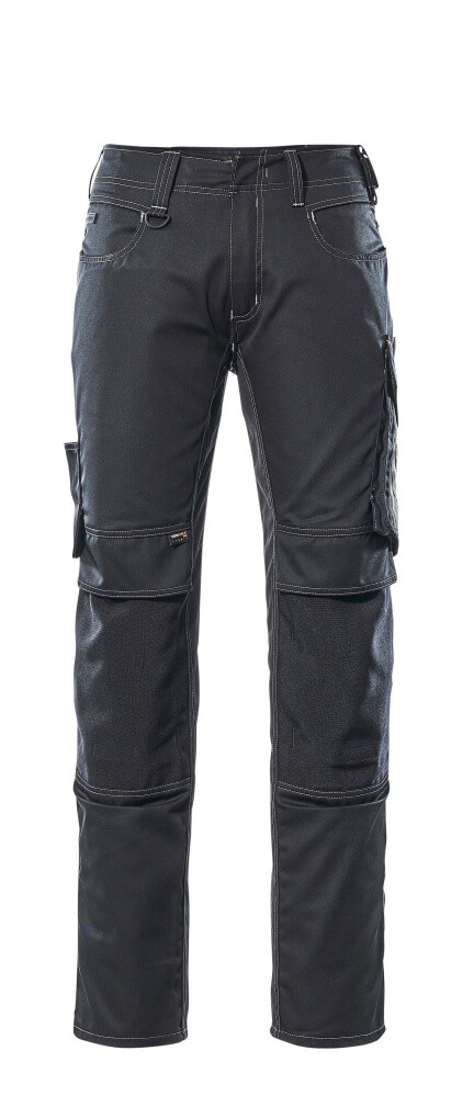 MASCOT Mannheim Trousers with kneepad pockets 12679 Black/dark Anthracite