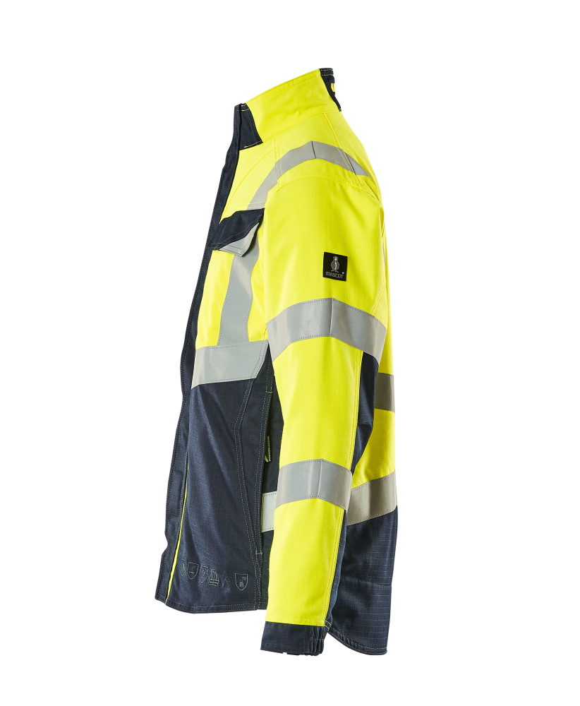 MASCOT Biel Jacket 13809 Hi-vis Yellow/dark Navy