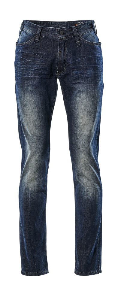 MASCOT Manhattan Jeans 15379 Washed Blue Denim