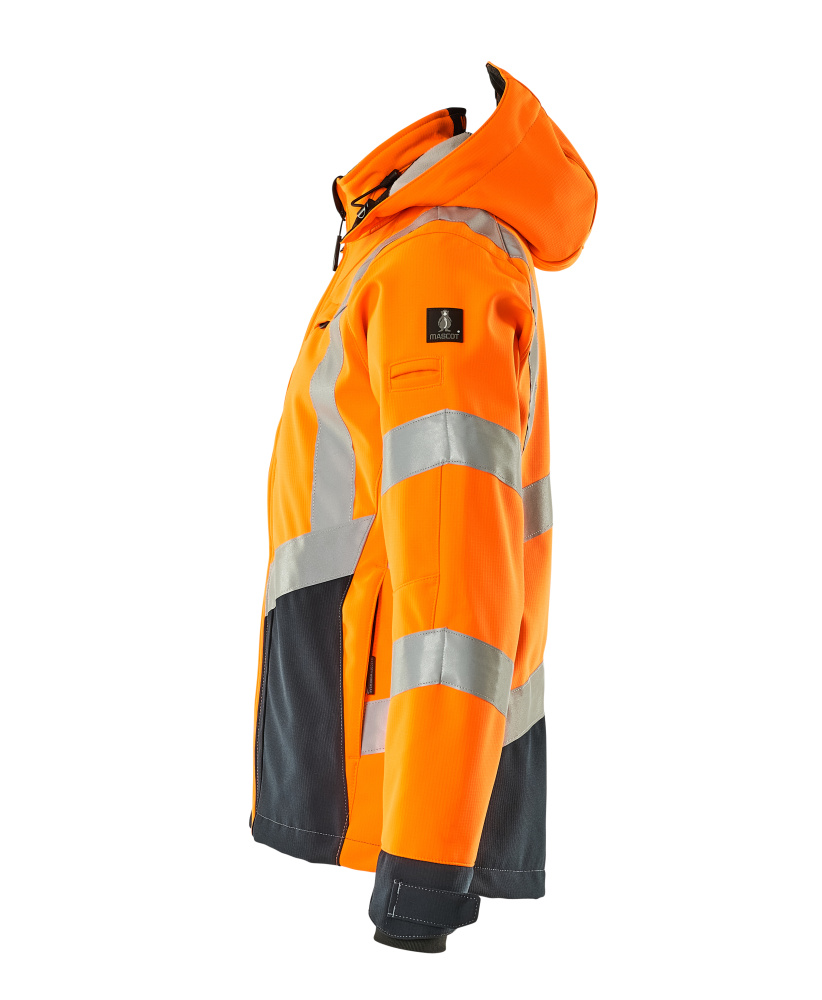MASCOT Blackpool Softshell Jacket 15502 Hi-vis Orange/dark Navy
