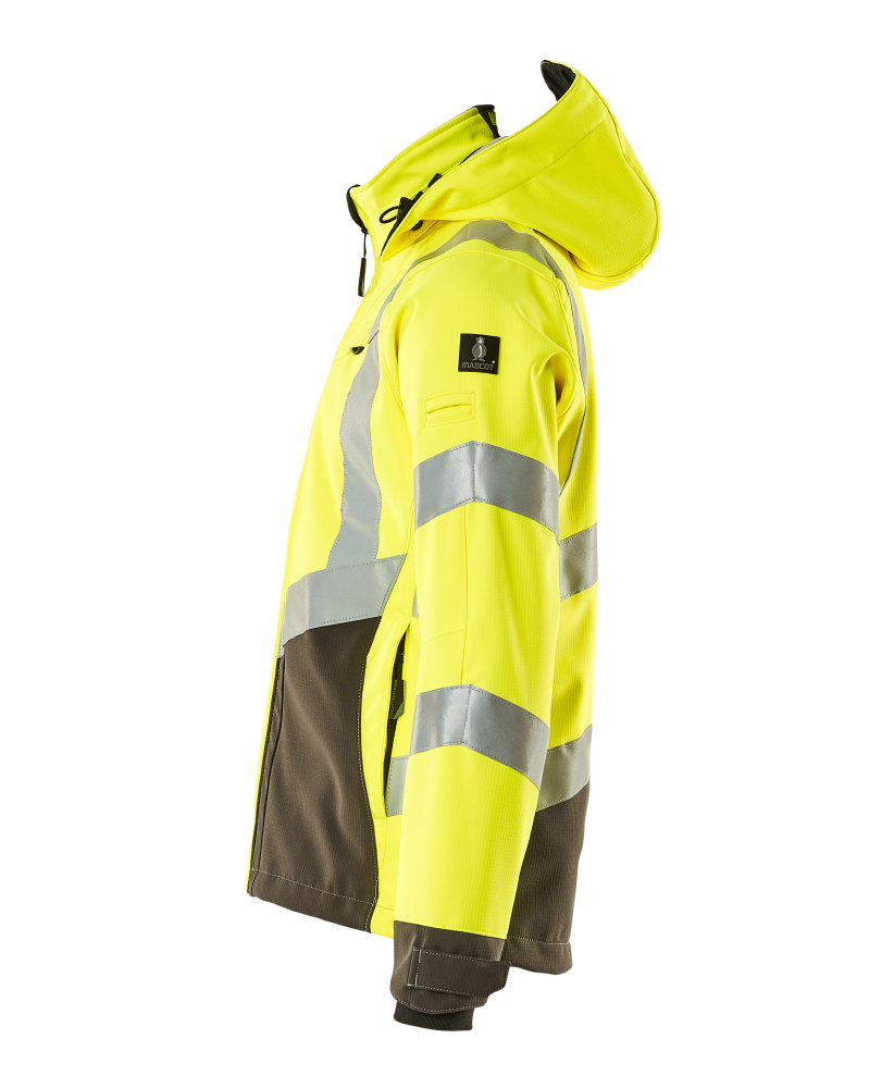 MASCOT Blackpool Softshell Jacket 15502 Hi-vis Yellow/dark Anthracite