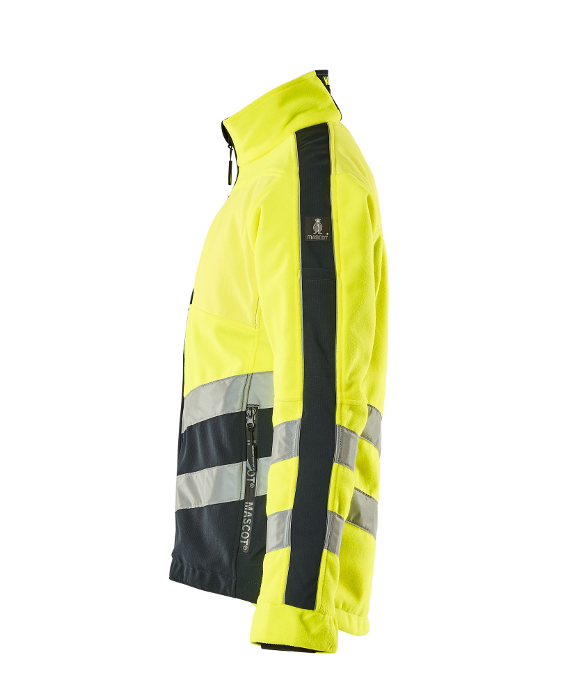 MASCOT Sheffield Fleece Jacket 15503 Hi-vis Yellow/dark Navy