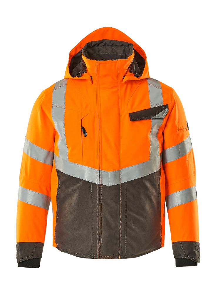 MASCOT Hastings Winter Jacket 15535 Hi-vis Orange/dark Anthracite
