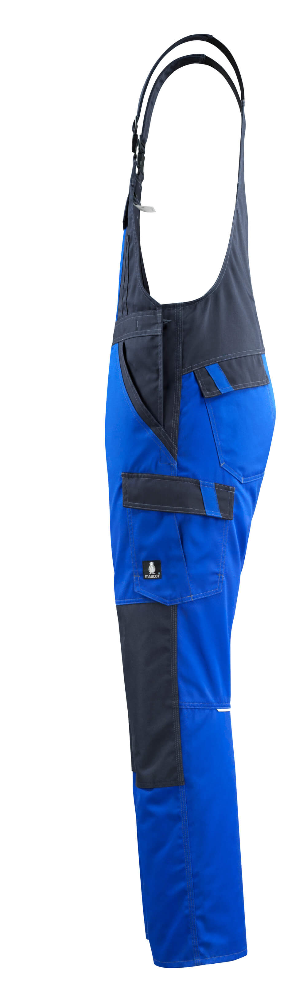 MASCOT Leeton Bib & Brace with kneepad pockets 15769 Royal/dark Navy