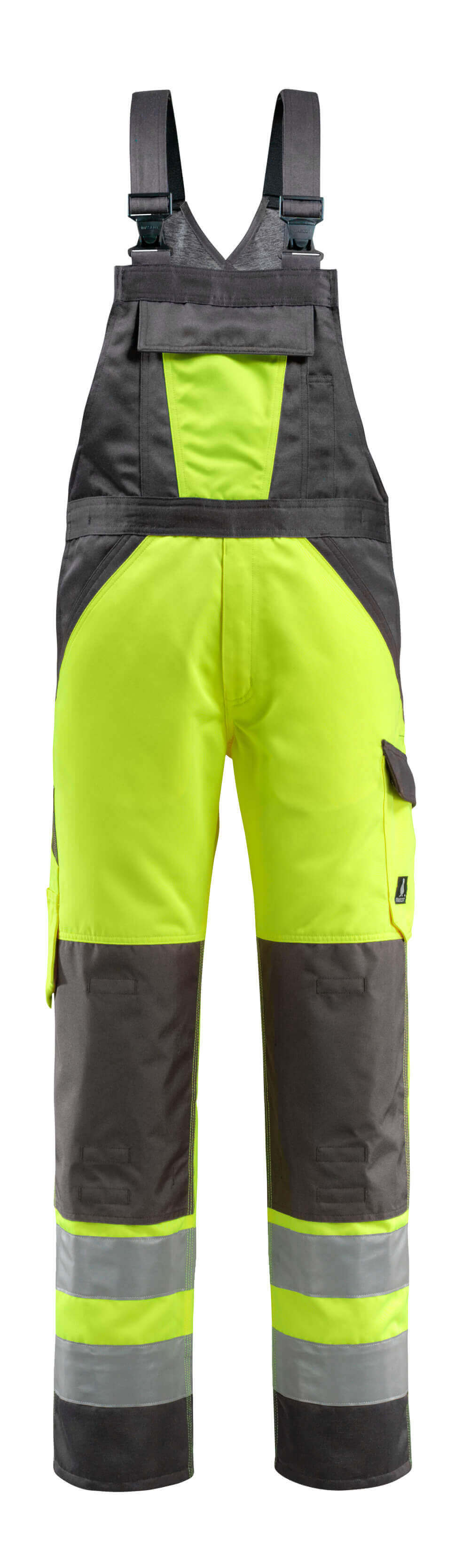 MASCOT Gosford Bib & Brace with kneepad pockets 15969 Hi-vis Yellow/dark Anthracite