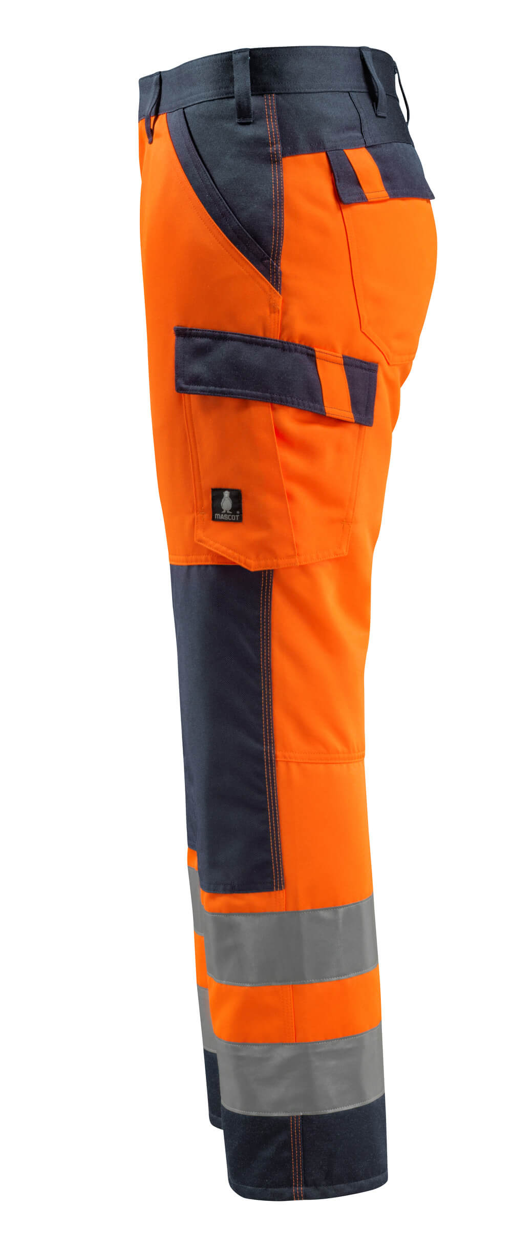 MASCOT Maitland Trousers with kneepad pockets 15979 Hi-vis Orange/dark Navy