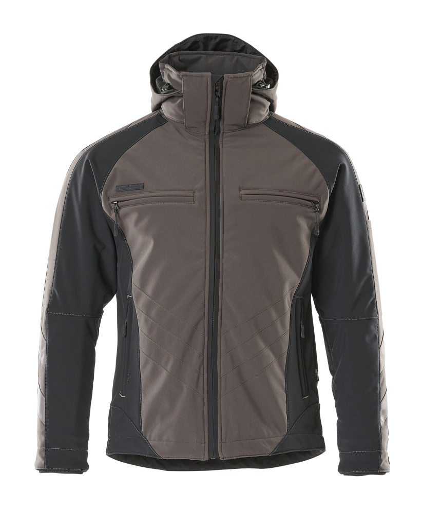 MASCOT Darmstadt Winter Jacket 16002 Dark Anthracite/black