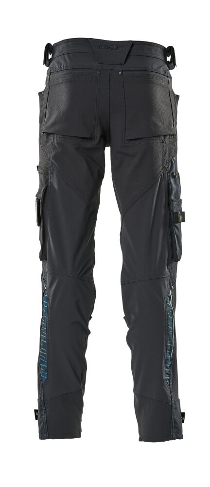 MASCOT ADVANCED Trousers with kneepad pockets 17079 Dark Navy