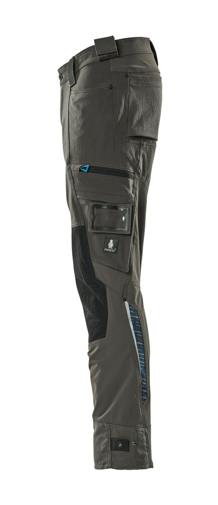 MASCOT ADVANCED Trousers with kneepad pockets 17079 Dark Anthracite