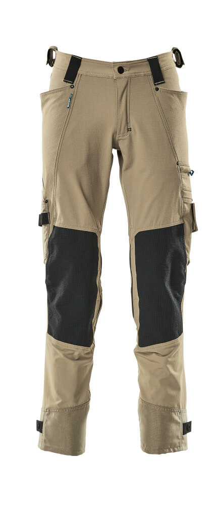 MASCOT ADVANCED Trousers with kneepad pockets 17079 Light Khaki