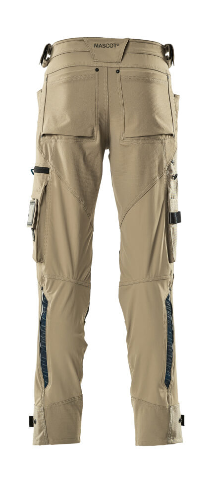 MASCOT ADVANCED Trousers with kneepad pockets 17079 Light Khaki