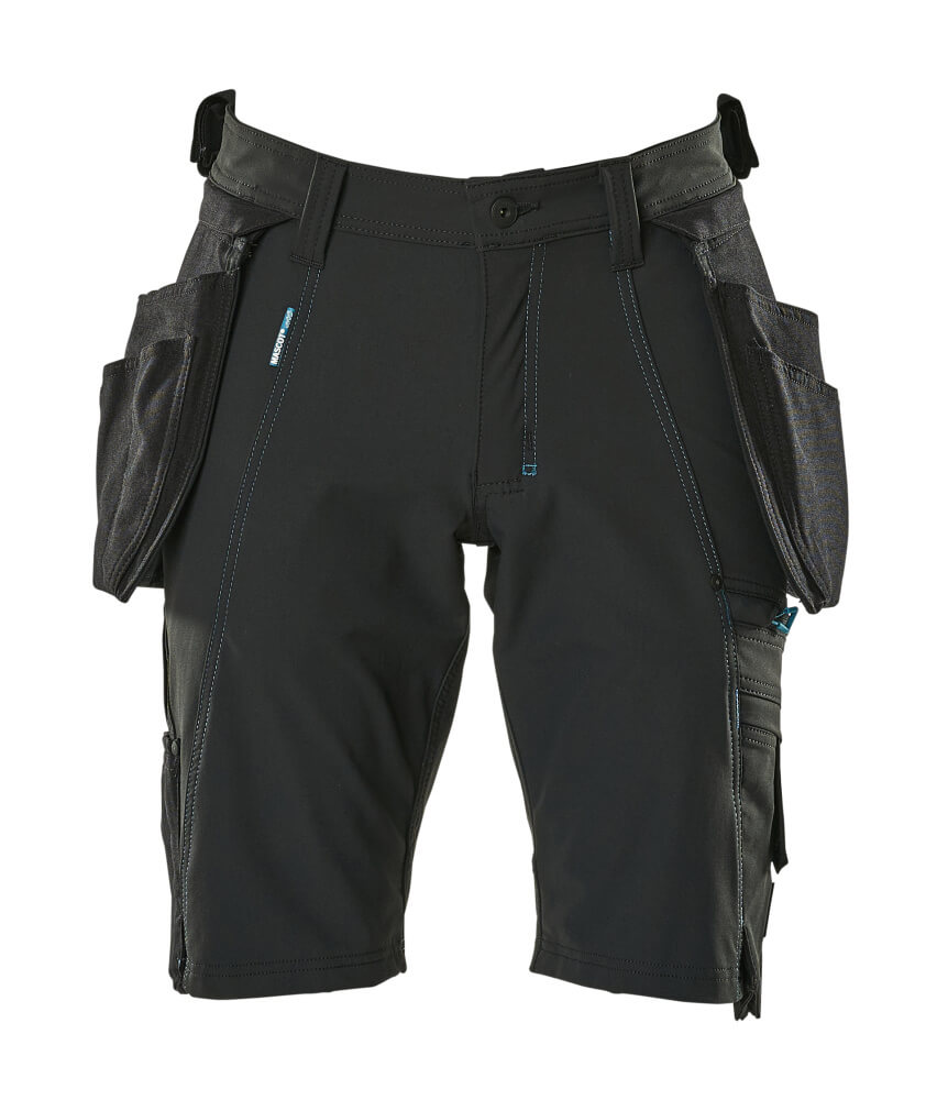 MASCOT ADVANCED Shorts with holster pockets 17149 Black