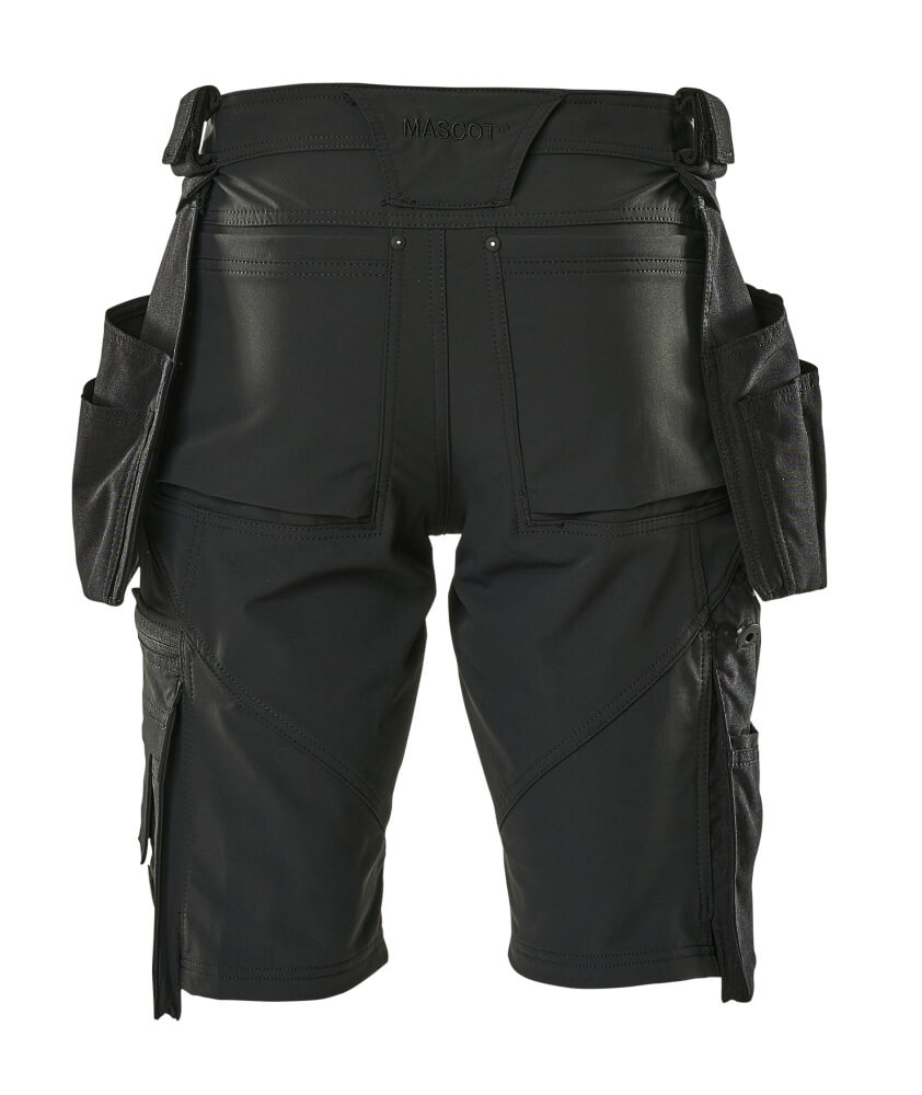 MASCOT ADVANCED Shorts with holster pockets 17149 Black
