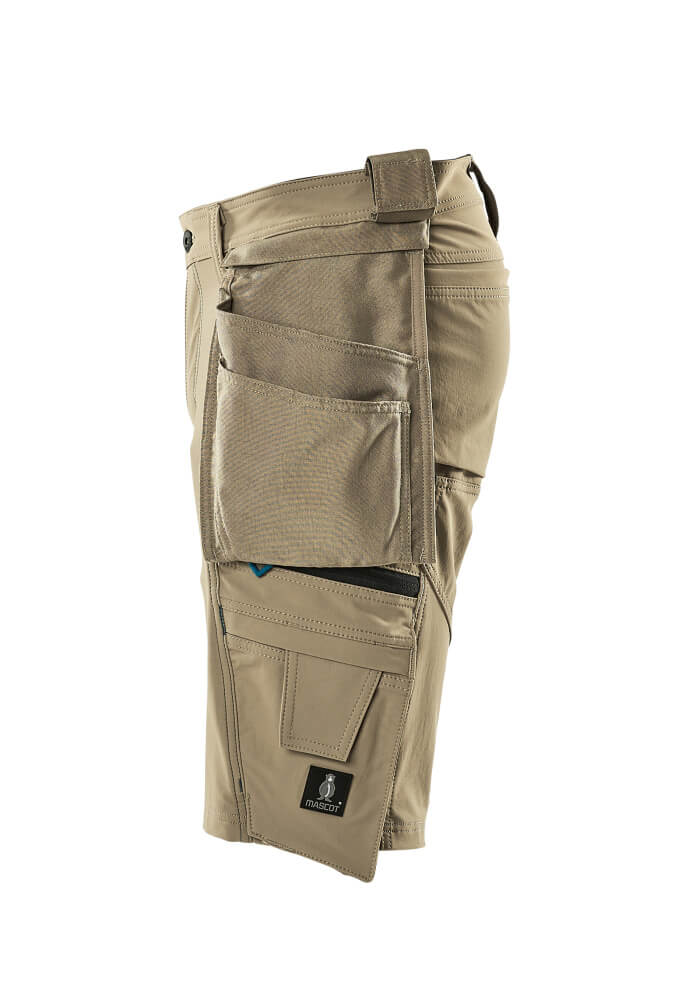 MASCOT ADVANCED Shorts with holster pockets 17149 Light Khaki