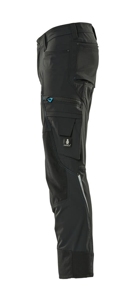 MASCOT ADVANCED Ultimate Stretch Work Trousers 17179 Black