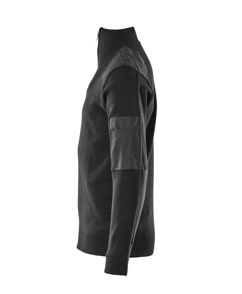 MASCOT Nanterre Knitted Jumper with half zip 17205 Black