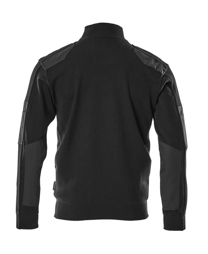 MASCOT Nanterre Knitted Jumper with half zip 17205 Black