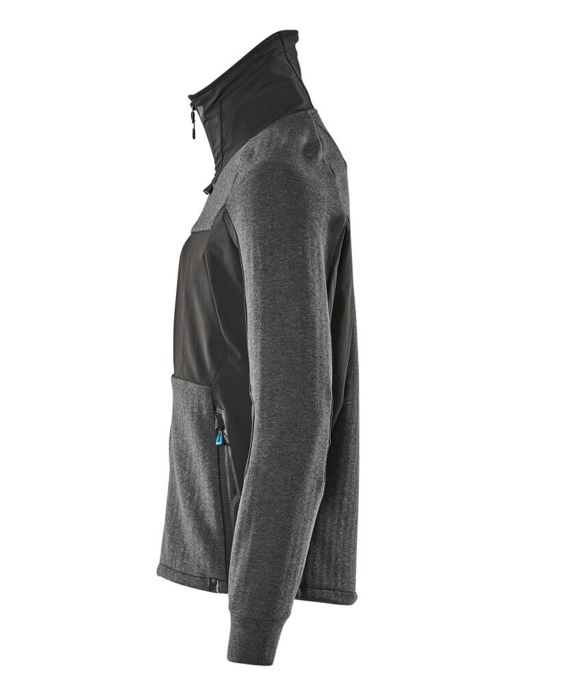 MASCOT ADVANCED Sweatshirt with zipper 17484 Black