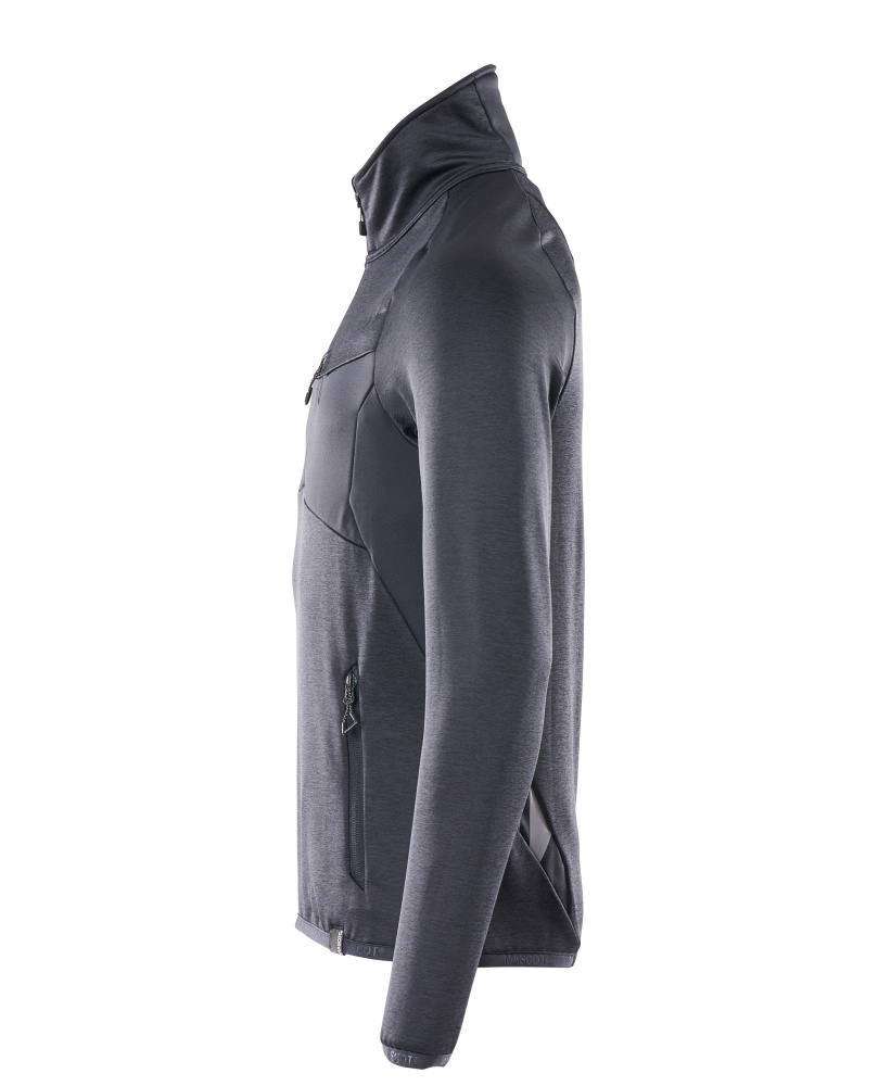 MASCOT ACCELERATE Fleece jumper with half zip 18003 Dark Navy