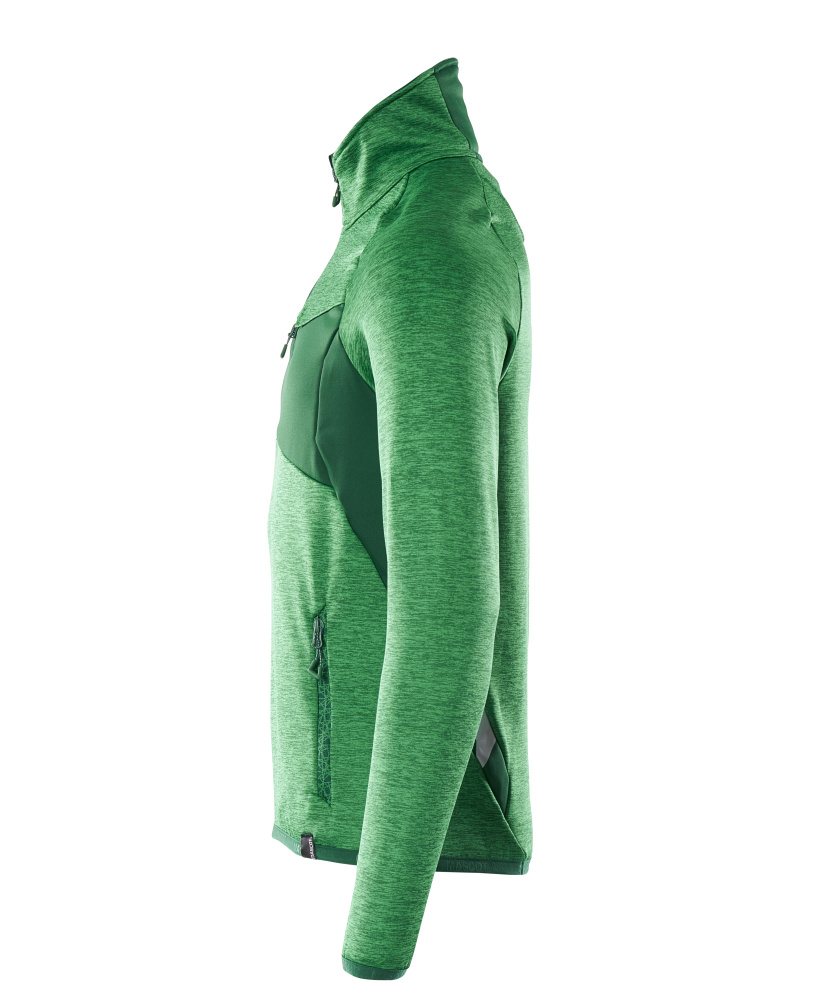MASCOT ACCELERATE Fleece jumper with half zip 18003 Grass Green/green