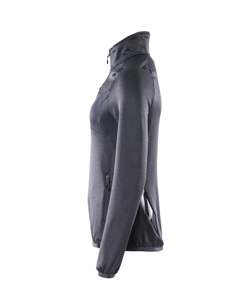 MASCOT ACCELERATE Fleece jumper with half zip 18053 Dark Navy