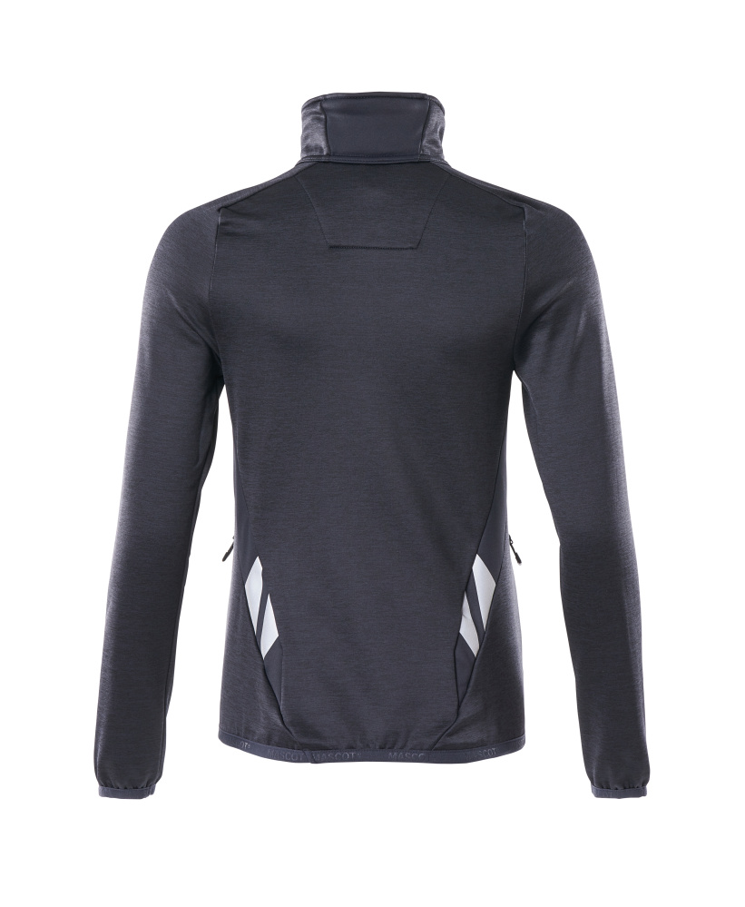 MASCOT ACCELERATE Fleece jumper with half zip 18053 Dark Navy