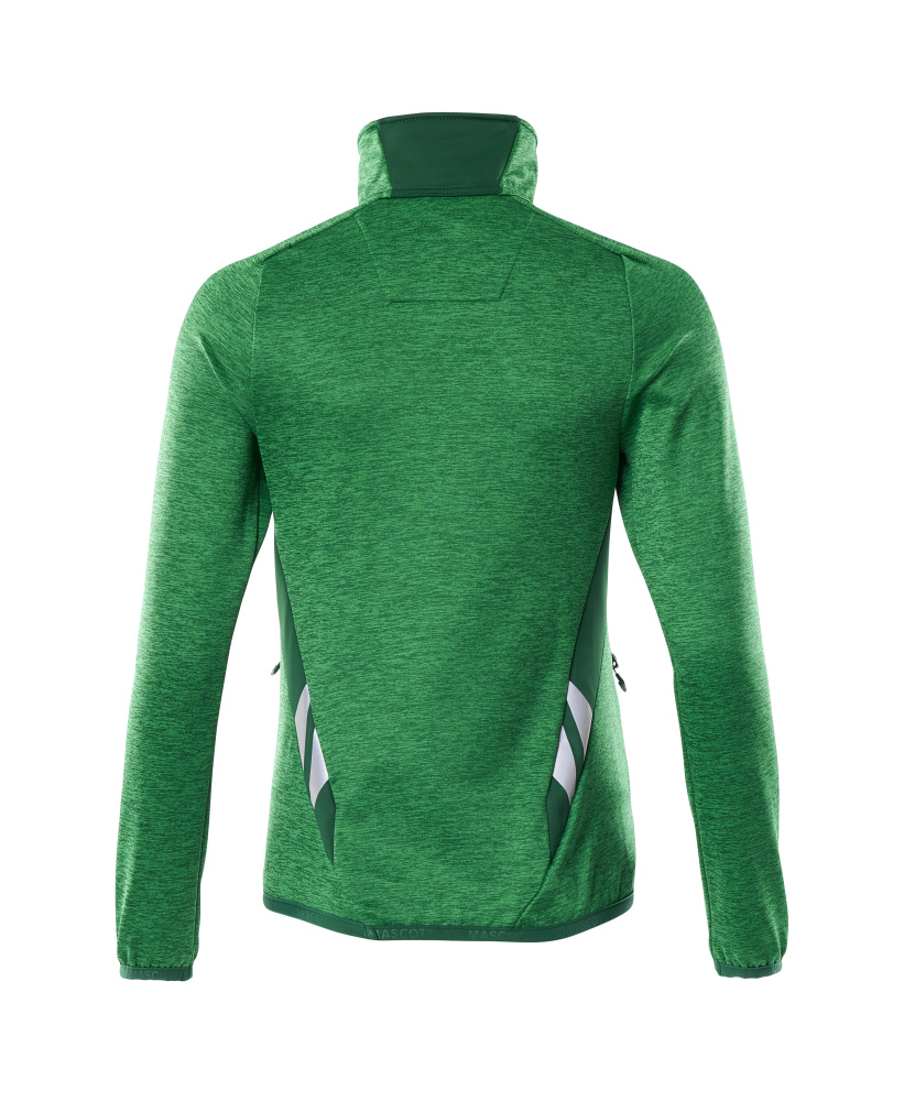 MASCOT ACCELERATE Fleece jumper with half zip 18053 Grass Green/green